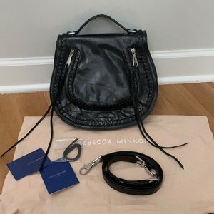 EUC REBECCA MINKOFF SADDLE BAG!